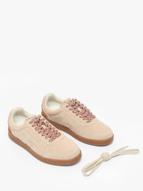 Sneakers Uit Leder Faguo Beige men 25CG0202 ander zicht 1